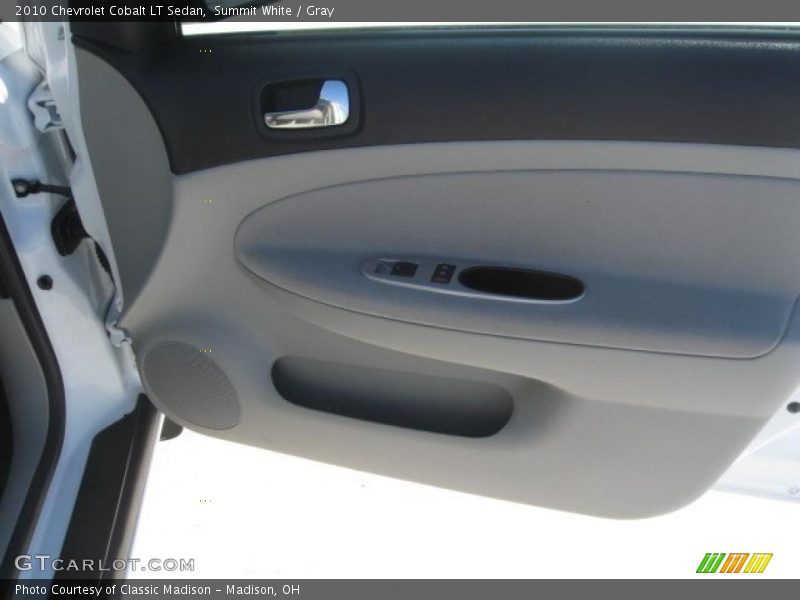Summit White / Gray 2010 Chevrolet Cobalt LT Sedan
