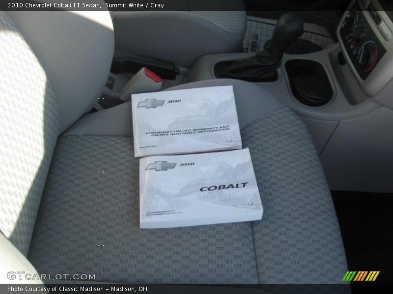 Summit White / Gray 2010 Chevrolet Cobalt LT Sedan