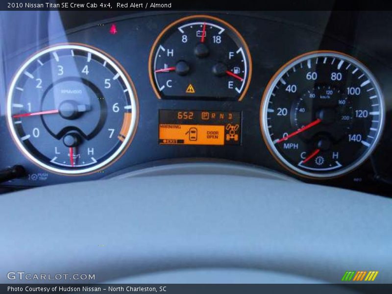  2010 Titan SE Crew Cab 4x4 SE Crew Cab 4x4 Gauges