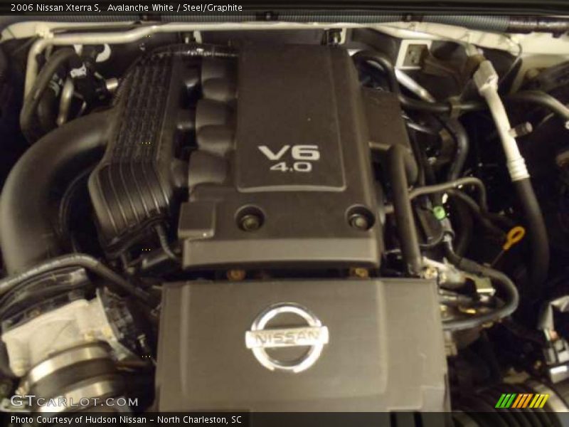 Avalanche White / Steel/Graphite 2006 Nissan Xterra S