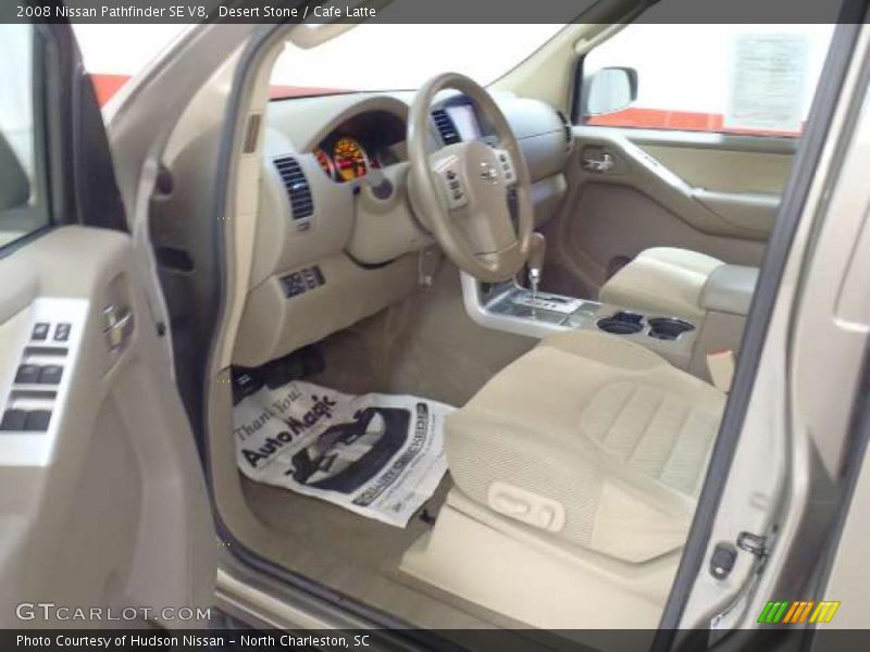 Desert Stone / Cafe Latte 2008 Nissan Pathfinder SE V8
