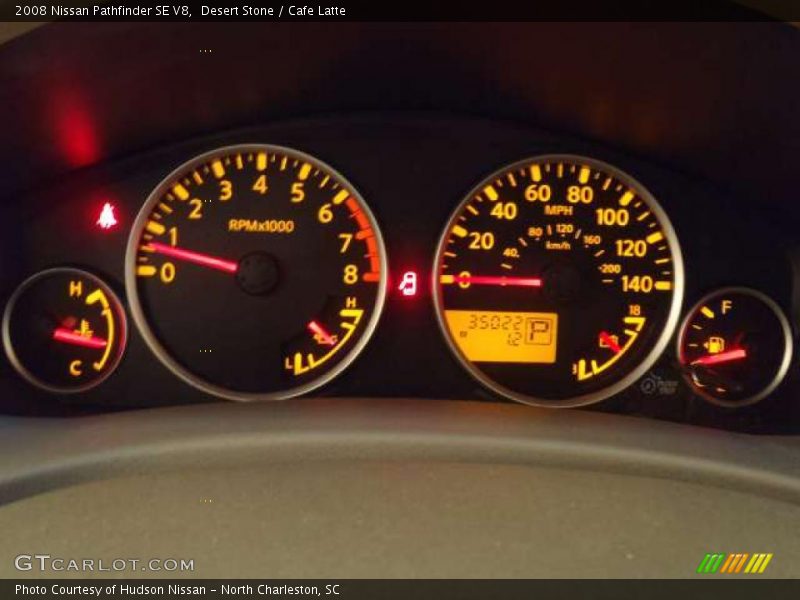Desert Stone / Cafe Latte 2008 Nissan Pathfinder SE V8
