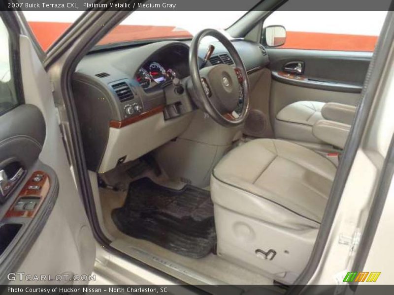 Platinum Metallic / Medium Gray 2007 Buick Terraza CXL