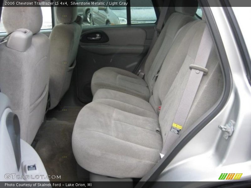 Silverstone Metallic / Light Gray 2006 Chevrolet TrailBlazer LS 4x4