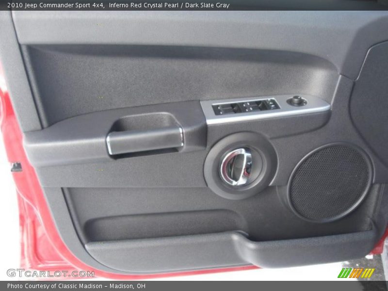 Inferno Red Crystal Pearl / Dark Slate Gray 2010 Jeep Commander Sport 4x4