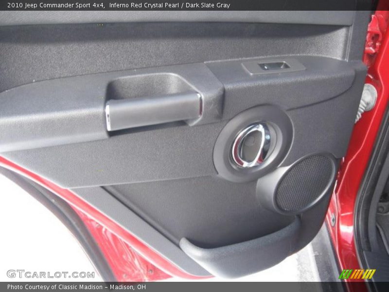Inferno Red Crystal Pearl / Dark Slate Gray 2010 Jeep Commander Sport 4x4