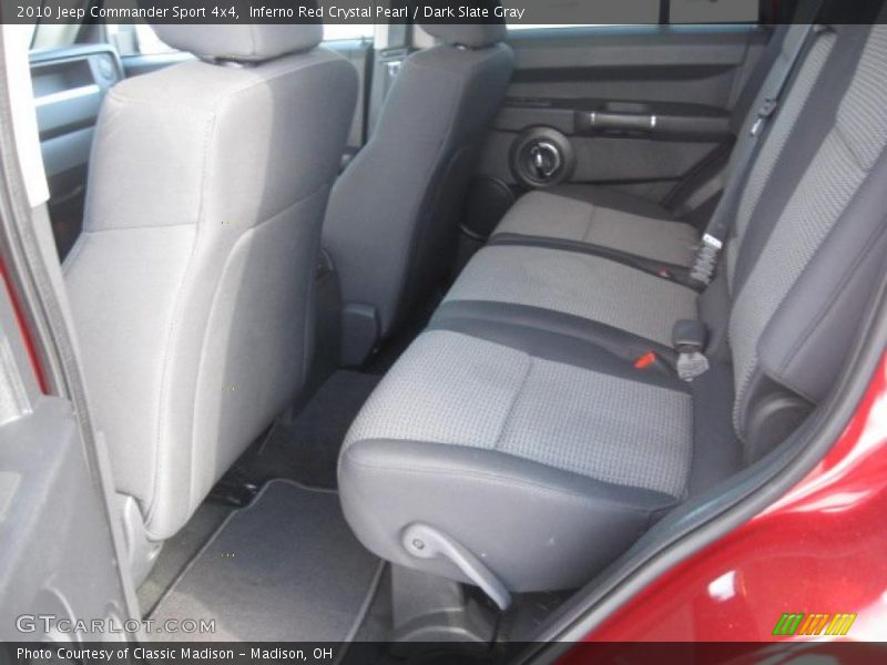 Inferno Red Crystal Pearl / Dark Slate Gray 2010 Jeep Commander Sport 4x4