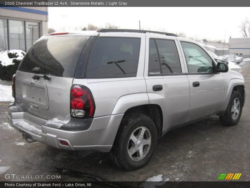 Silverstone Metallic / Light Gray 2006 Chevrolet TrailBlazer LS 4x4