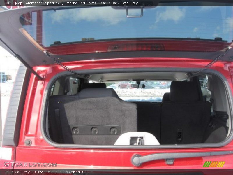 Inferno Red Crystal Pearl / Dark Slate Gray 2010 Jeep Commander Sport 4x4