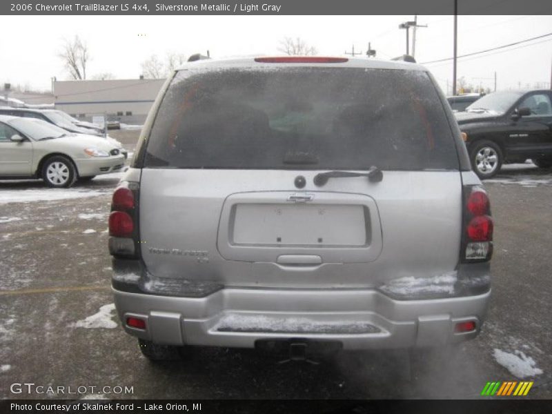 Silverstone Metallic / Light Gray 2006 Chevrolet TrailBlazer LS 4x4