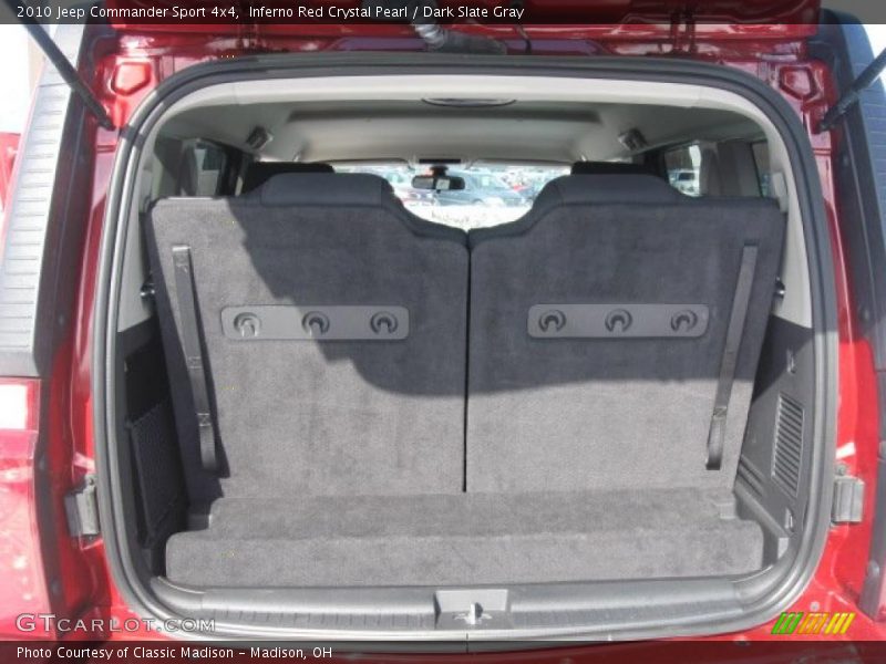 Inferno Red Crystal Pearl / Dark Slate Gray 2010 Jeep Commander Sport 4x4
