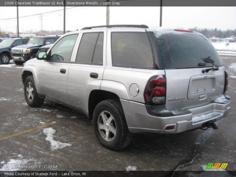 Silverstone Metallic / Light Gray 2006 Chevrolet TrailBlazer LS 4x4