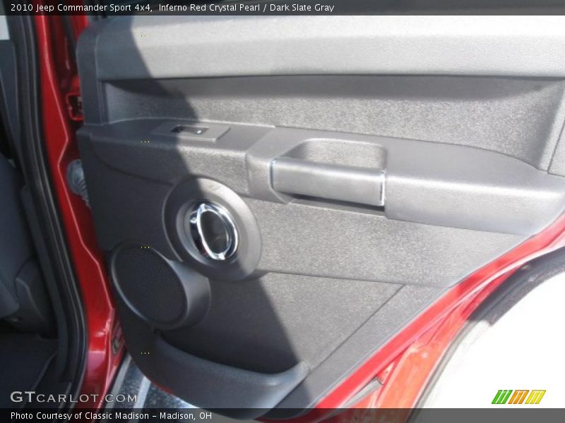 Inferno Red Crystal Pearl / Dark Slate Gray 2010 Jeep Commander Sport 4x4