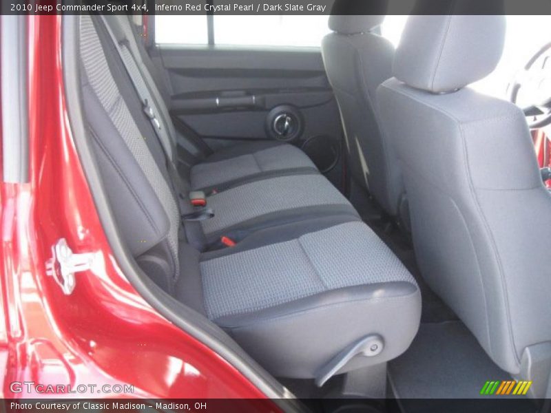 Inferno Red Crystal Pearl / Dark Slate Gray 2010 Jeep Commander Sport 4x4