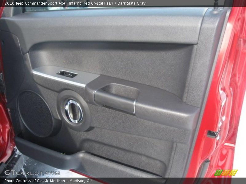 Inferno Red Crystal Pearl / Dark Slate Gray 2010 Jeep Commander Sport 4x4