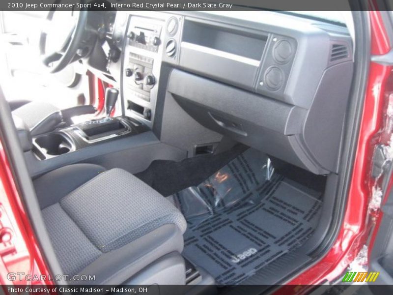 Inferno Red Crystal Pearl / Dark Slate Gray 2010 Jeep Commander Sport 4x4