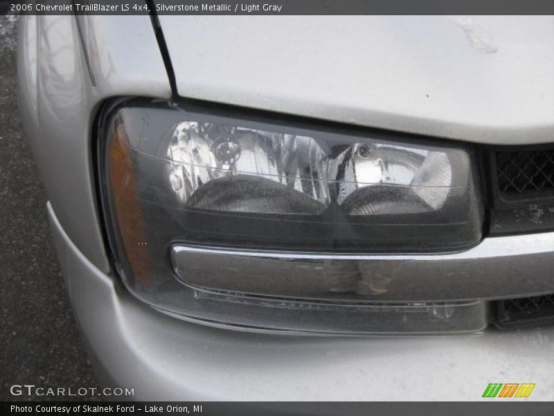 Silverstone Metallic / Light Gray 2006 Chevrolet TrailBlazer LS 4x4