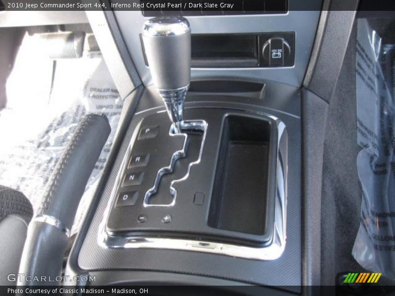 Inferno Red Crystal Pearl / Dark Slate Gray 2010 Jeep Commander Sport 4x4