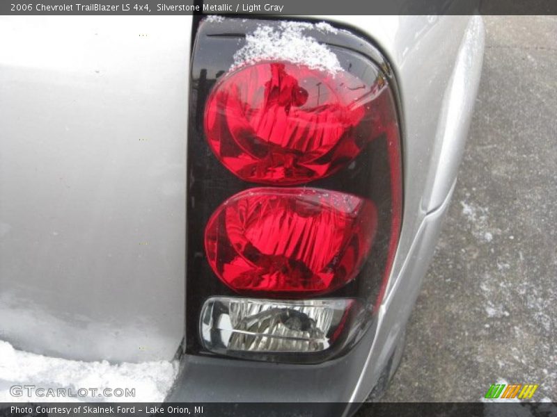 Silverstone Metallic / Light Gray 2006 Chevrolet TrailBlazer LS 4x4