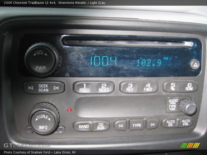Silverstone Metallic / Light Gray 2006 Chevrolet TrailBlazer LS 4x4
