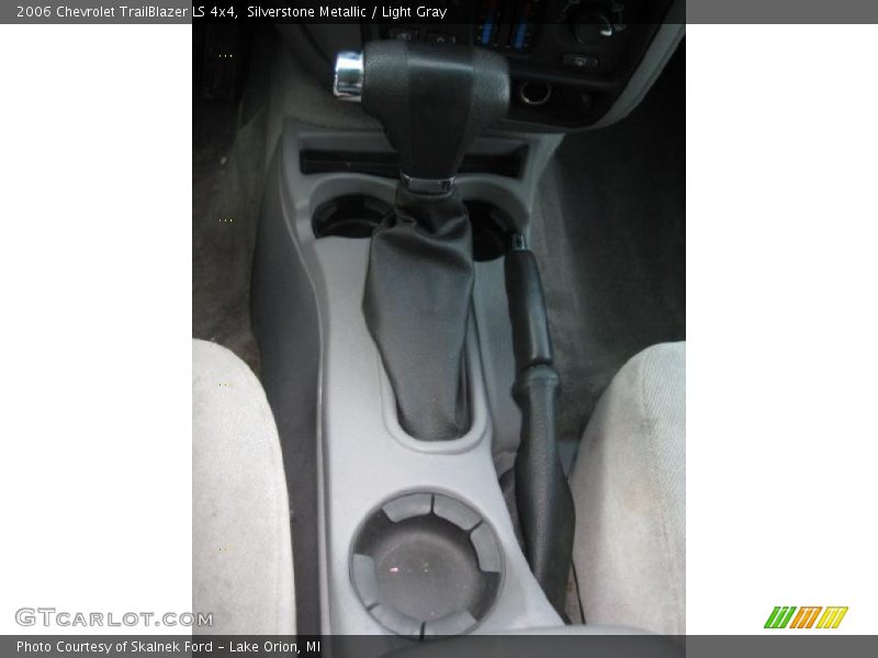 Silverstone Metallic / Light Gray 2006 Chevrolet TrailBlazer LS 4x4