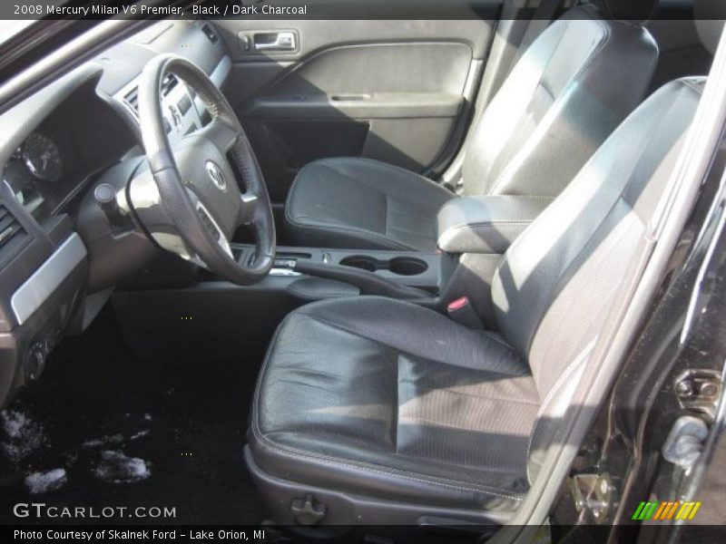 Black / Dark Charcoal 2008 Mercury Milan V6 Premier