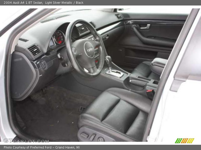  2004 A4 1.8T Sedan Black Interior