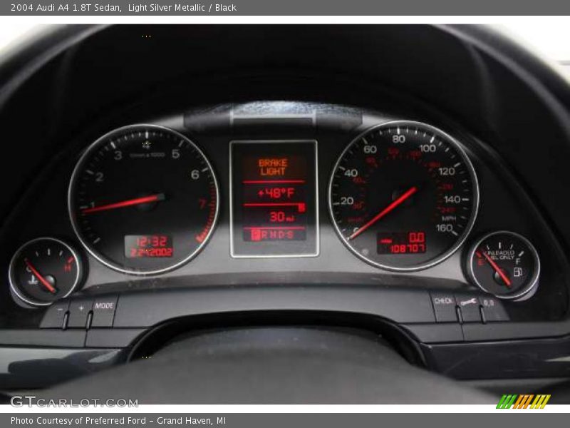  2004 A4 1.8T Sedan 1.8T Sedan Gauges