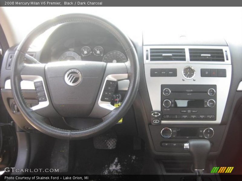 Black / Dark Charcoal 2008 Mercury Milan V6 Premier