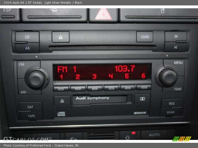Controls of 2004 A4 1.8T Sedan