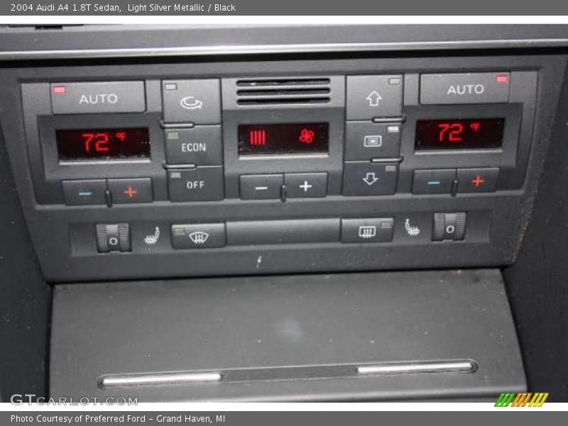 Controls of 2004 A4 1.8T Sedan