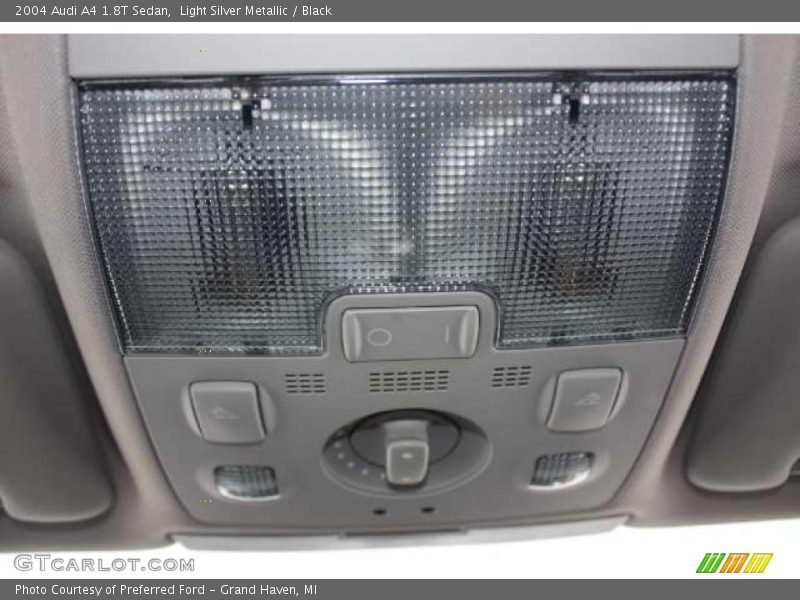 Light Silver Metallic / Black 2004 Audi A4 1.8T Sedan