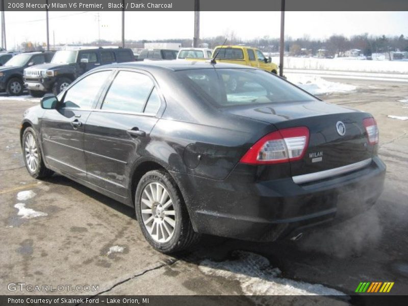 Black / Dark Charcoal 2008 Mercury Milan V6 Premier