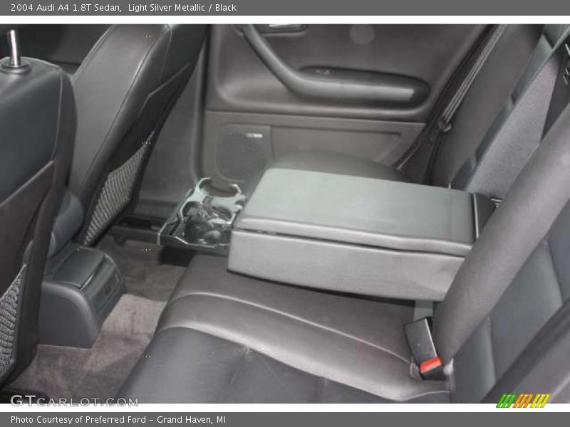Light Silver Metallic / Black 2004 Audi A4 1.8T Sedan