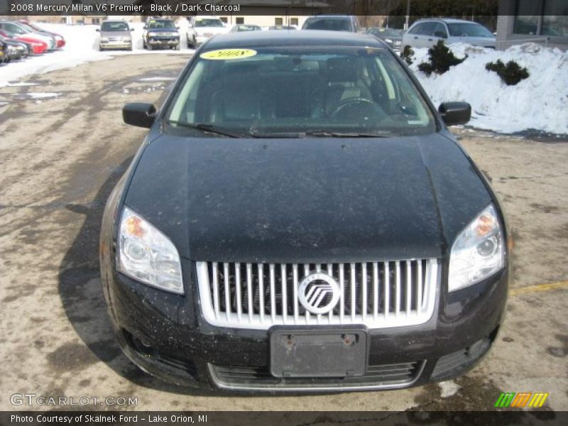 Black / Dark Charcoal 2008 Mercury Milan V6 Premier