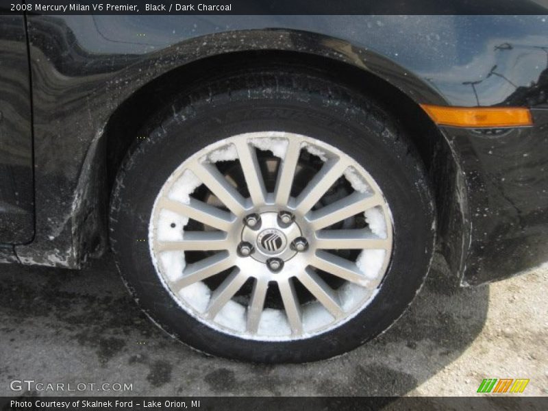 Black / Dark Charcoal 2008 Mercury Milan V6 Premier