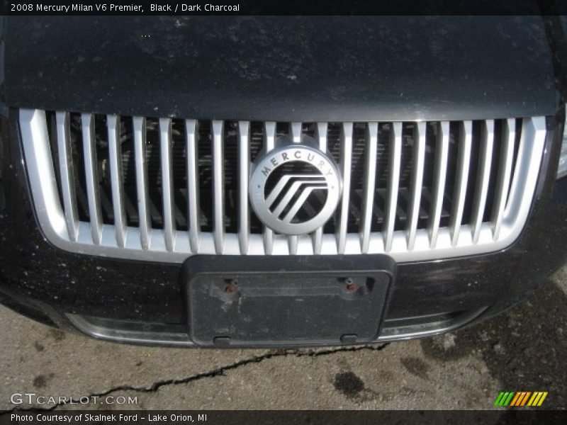 Black / Dark Charcoal 2008 Mercury Milan V6 Premier