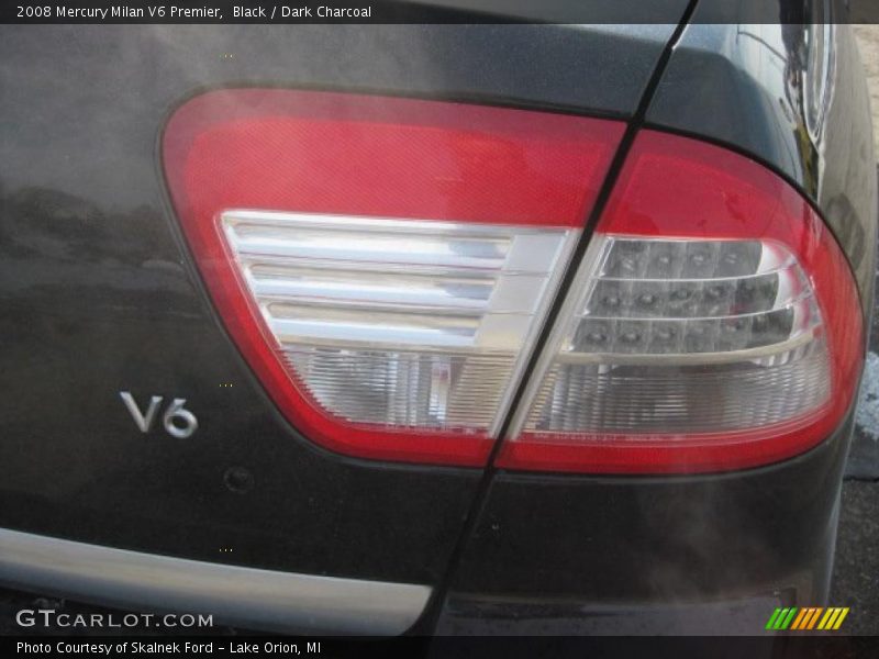 Black / Dark Charcoal 2008 Mercury Milan V6 Premier