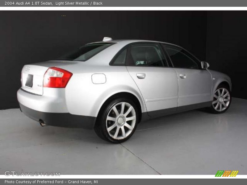 Light Silver Metallic / Black 2004 Audi A4 1.8T Sedan
