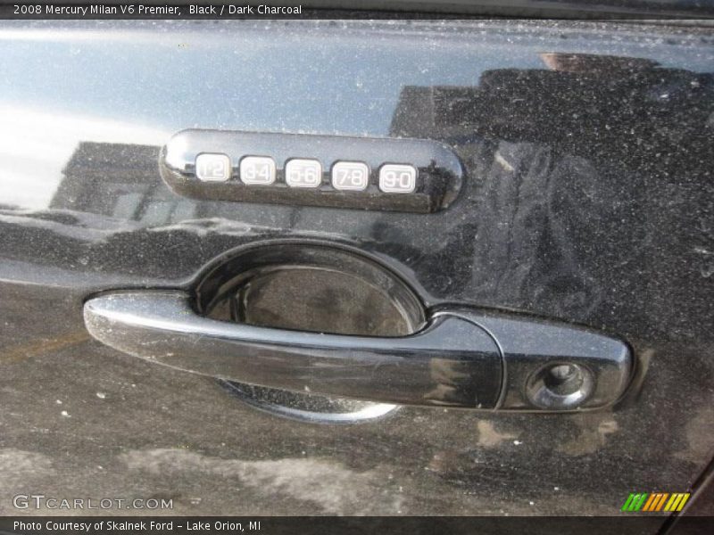 Black / Dark Charcoal 2008 Mercury Milan V6 Premier