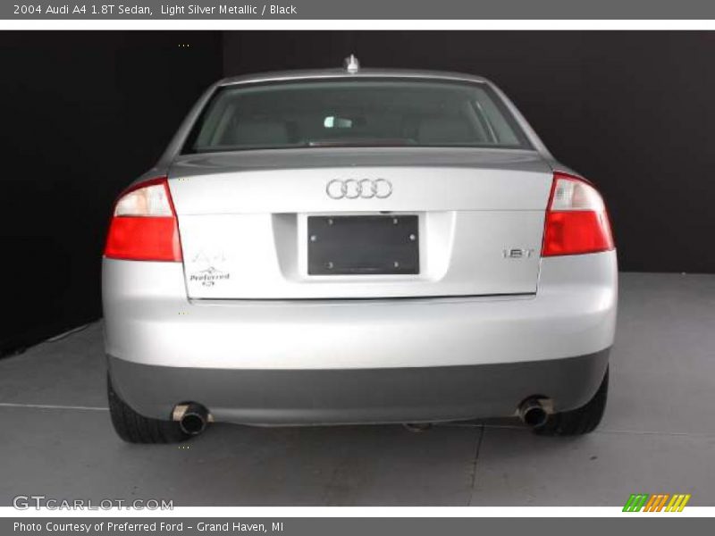 Light Silver Metallic / Black 2004 Audi A4 1.8T Sedan