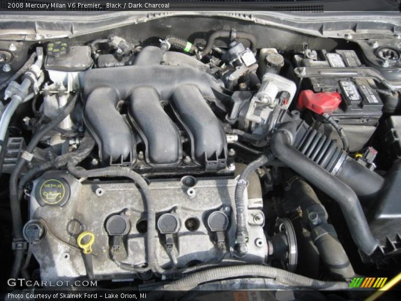 Black / Dark Charcoal 2008 Mercury Milan V6 Premier