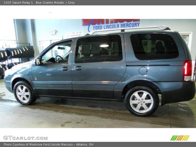 Blue Granite Metallic / Grey 2005 Saturn Relay 3