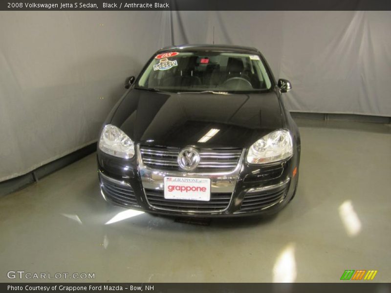 Black / Anthracite Black 2008 Volkswagen Jetta S Sedan