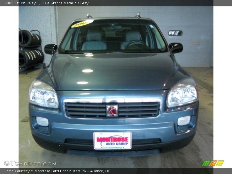 Blue Granite Metallic / Grey 2005 Saturn Relay 3