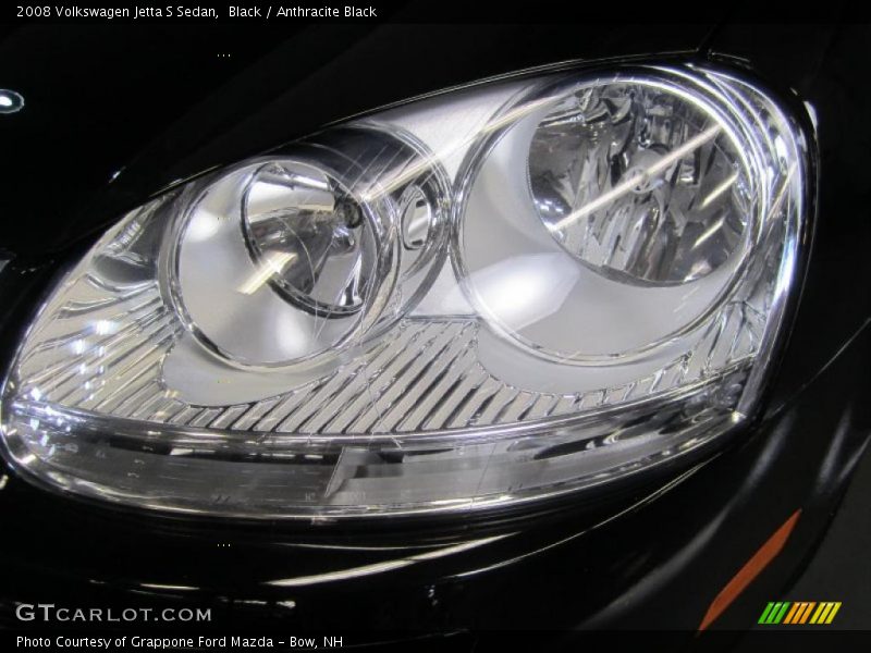 Black / Anthracite Black 2008 Volkswagen Jetta S Sedan