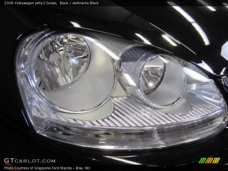 Black / Anthracite Black 2008 Volkswagen Jetta S Sedan