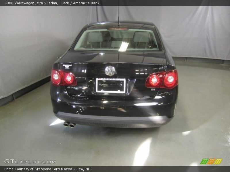 Black / Anthracite Black 2008 Volkswagen Jetta S Sedan