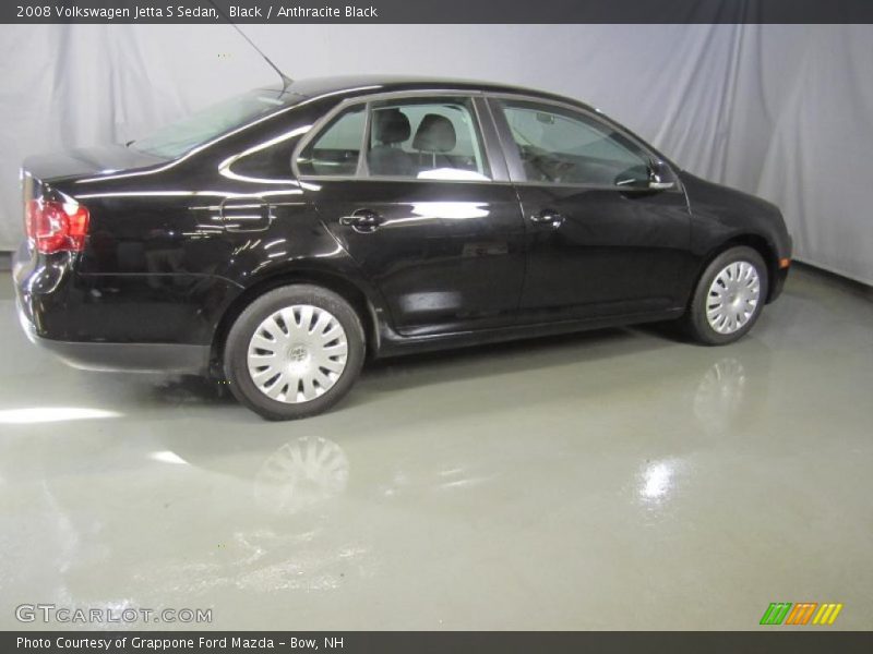 Black / Anthracite Black 2008 Volkswagen Jetta S Sedan