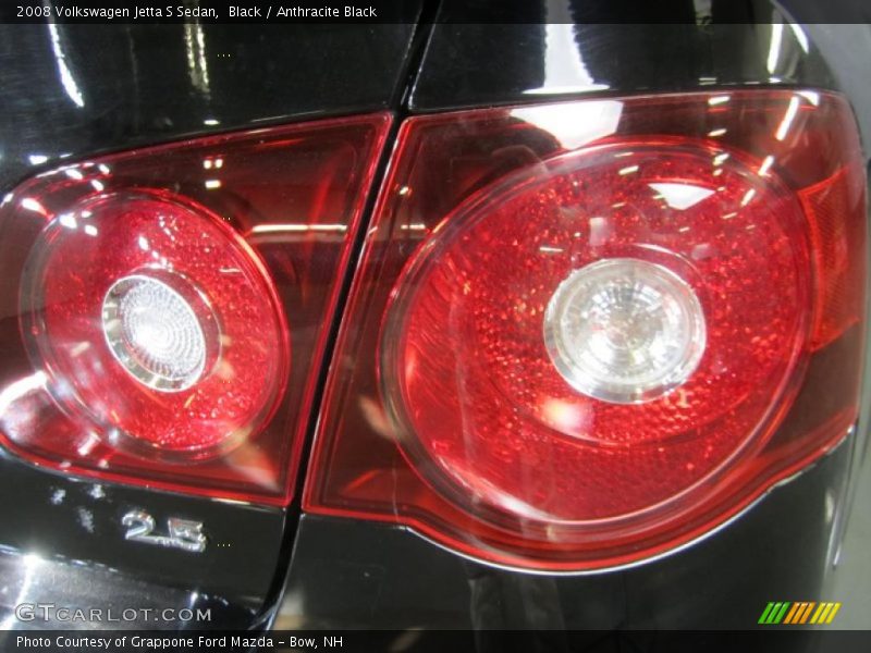 Black / Anthracite Black 2008 Volkswagen Jetta S Sedan